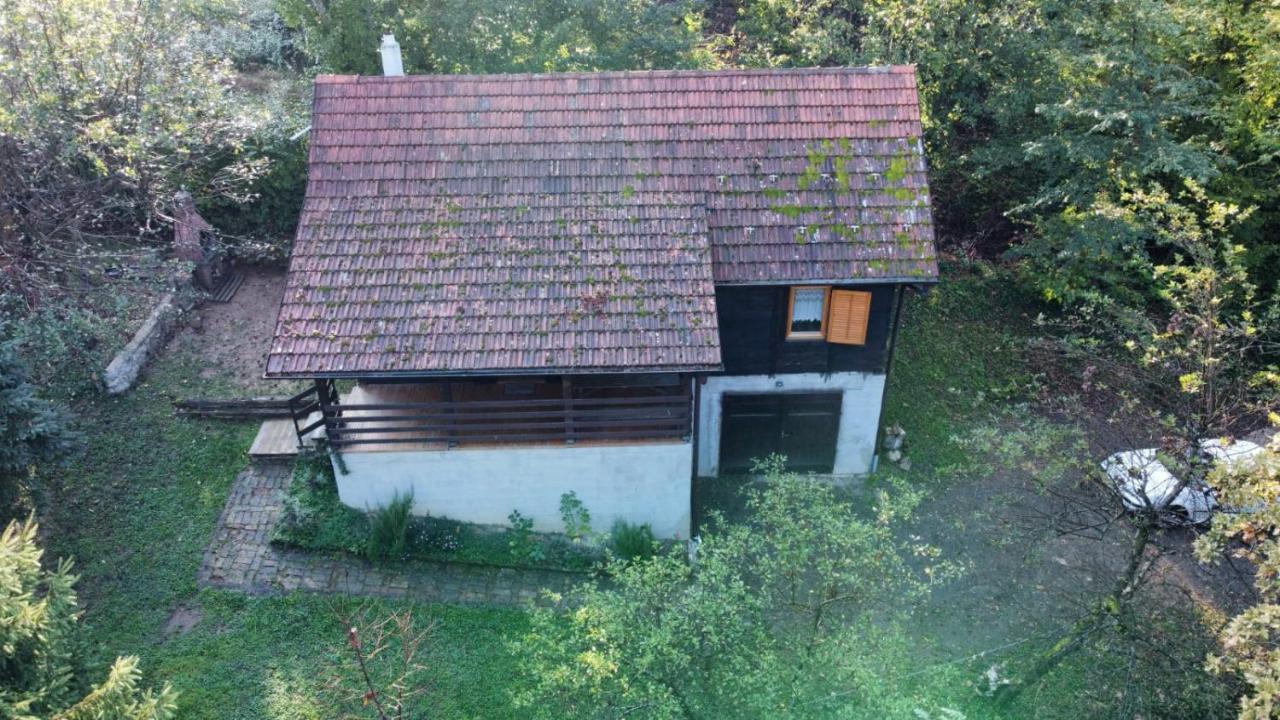Wooden House Near The River Kupa Kamanje Eksteriør billede